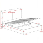 Chester Upholstered Ottoman Storage Bed
