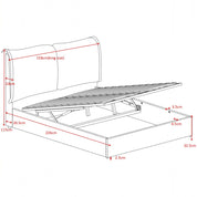 Chester Upholstered Ottoman Storage Bed