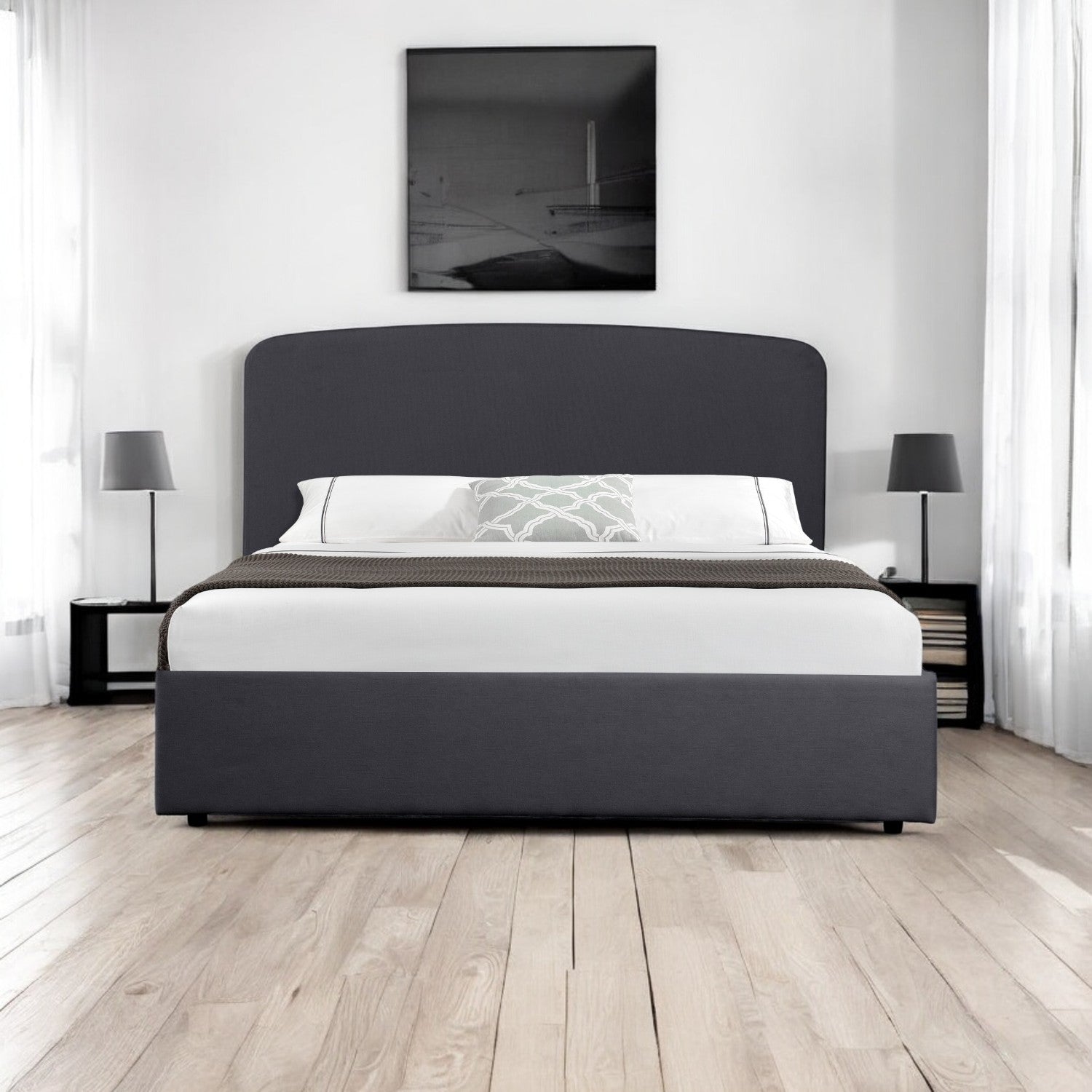 Delamere Upholstered Ottoman Storage Bed