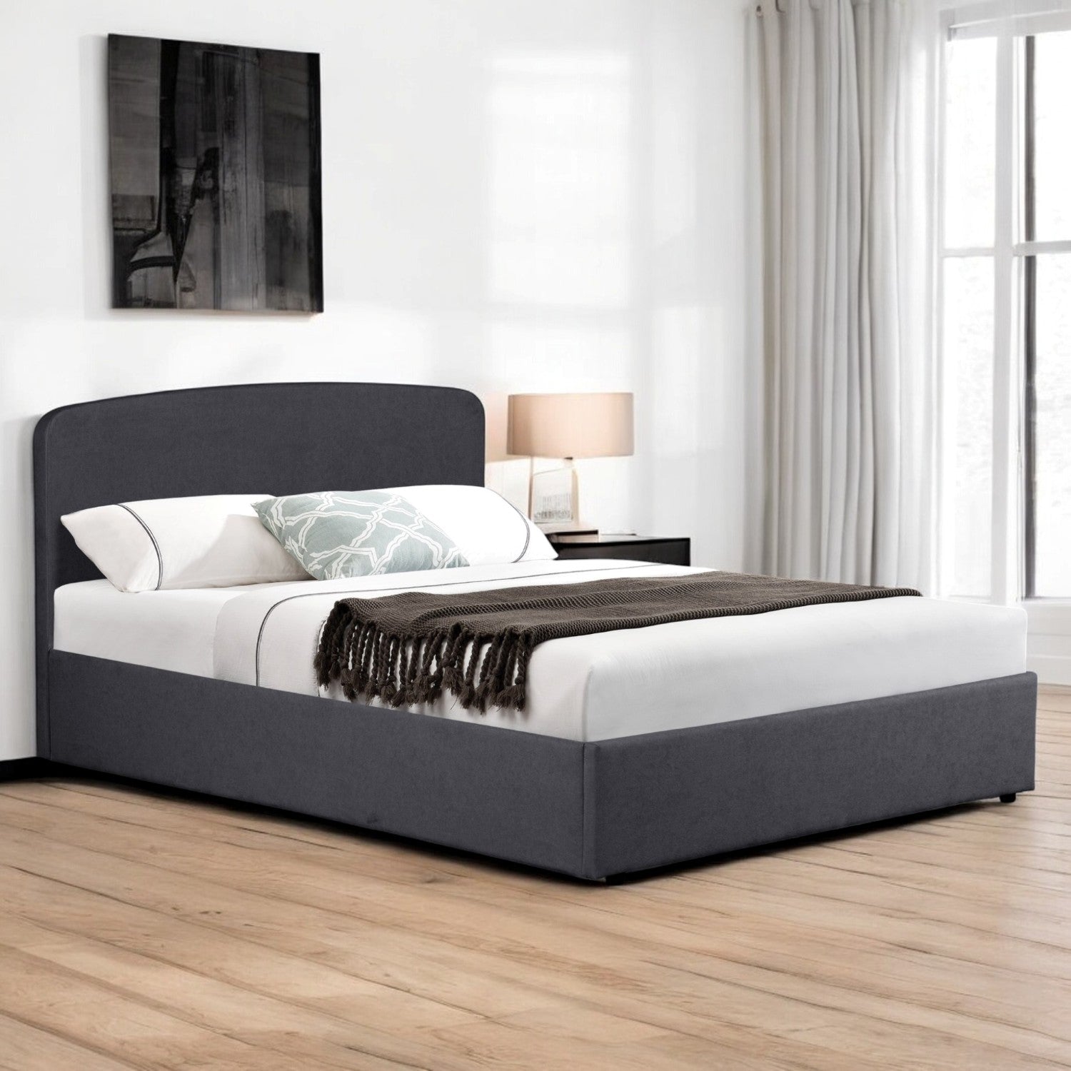 Delamere Upholstered Ottoman Storage Bed