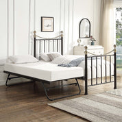Hampstead Metal Guest Bed with Trundle