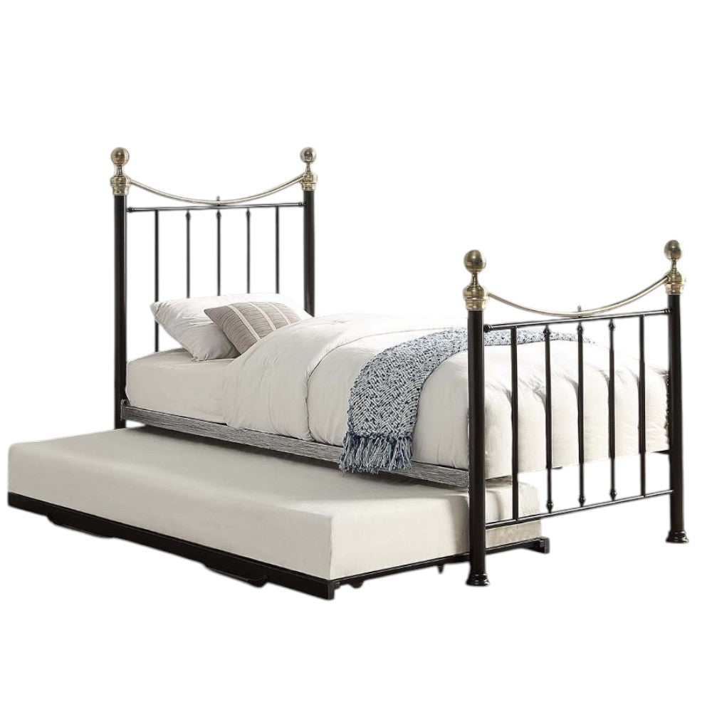 Hampstead Metal Guest Bed with Trundle