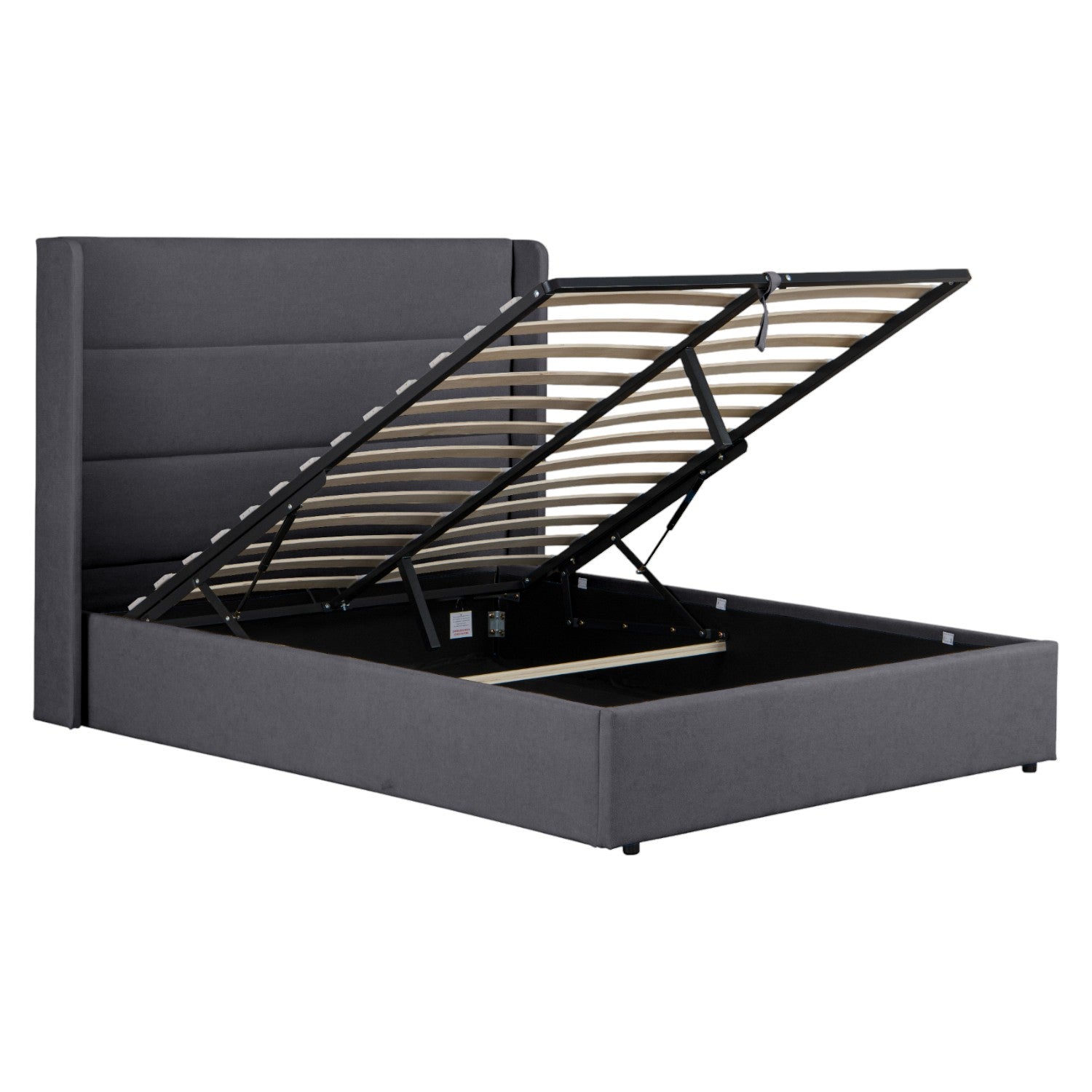 Wilmslow Upholstered Winged Ottoman Storage Bed