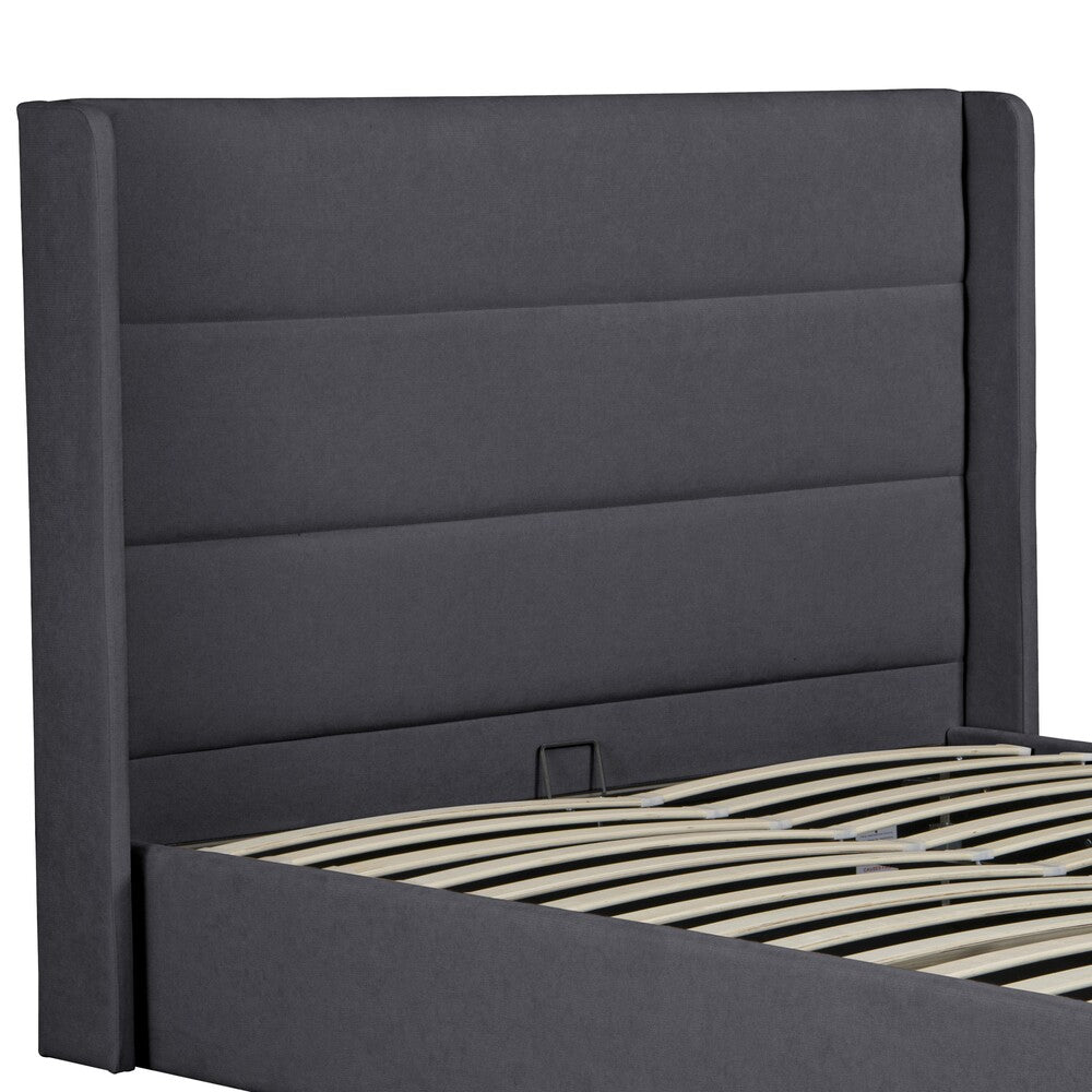 Wilmslow Upholstered Winged Ottoman Storage Bed