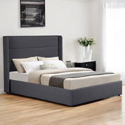 Wilmslow Upholstered Winged Ottoman Storage Bed