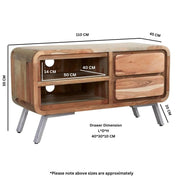 Adare 110cm TV Stand Media Unit