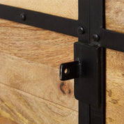 Belfast Wood & Metal Industrial 140cm Sideboard