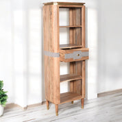 Blarney Narrow 1 Drawer Wooden Bookcase