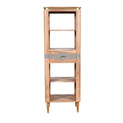 Blarney Narrow 1 Drawer Wooden Bookcase