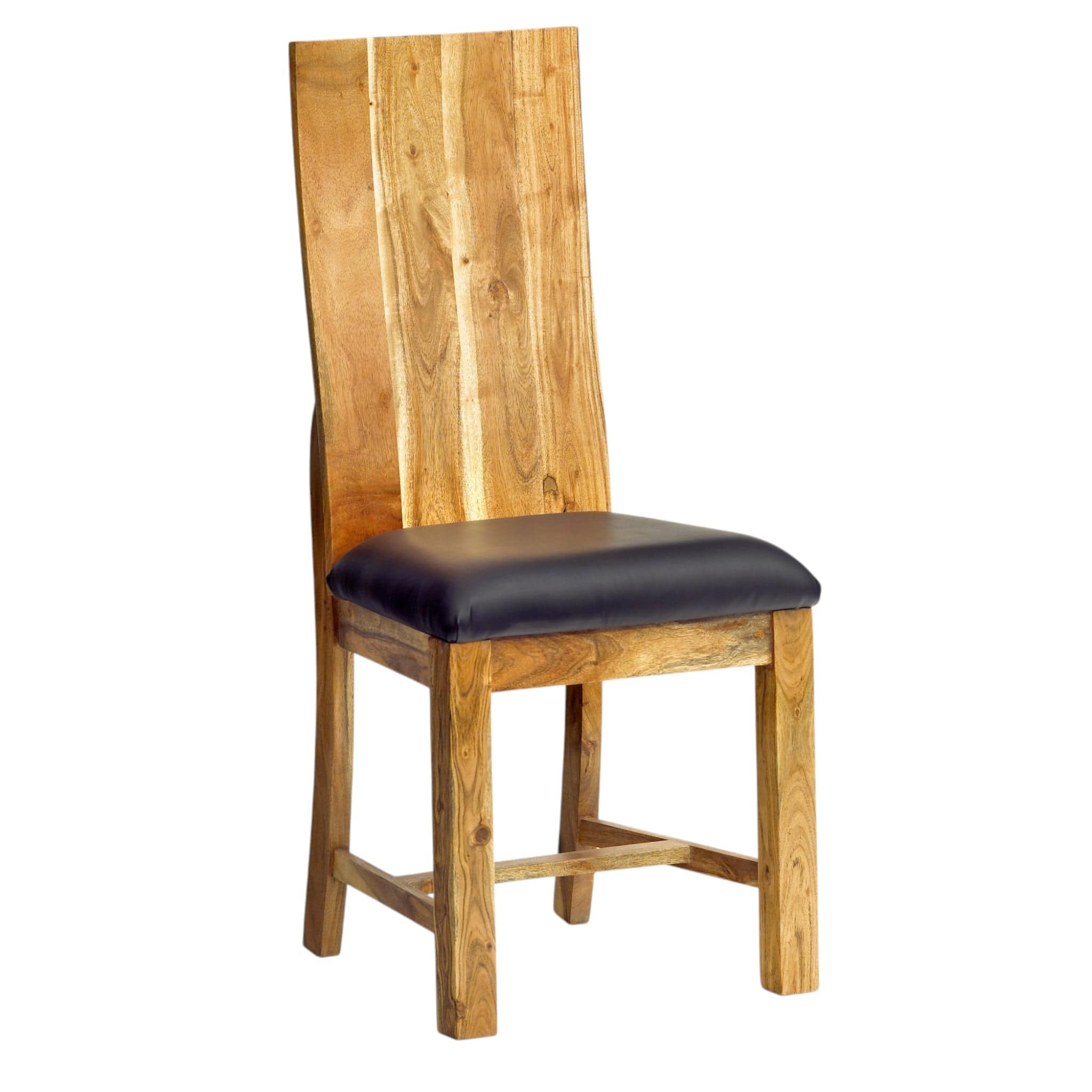 Cork Wooden Dining Chair Set of 2