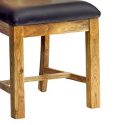 Cork Wooden Dining Chair Set of 2
