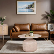 Dingle Wooden Round Coffee Table