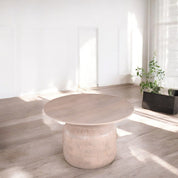 Dingle Wooden Round Coffee Table