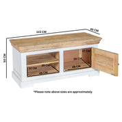 Doonbeg 110cm Wooden TV Media Unit Cabinet