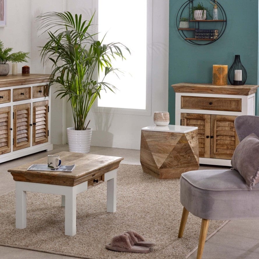 Doonbeg Wooden 1 Drawer & 2 Doors 80cm Sideboard