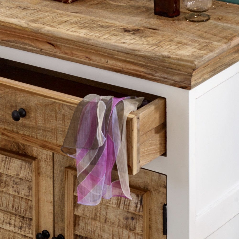 Doonbeg Wooden 1 Drawer & 2 Doors 80cm Sideboard