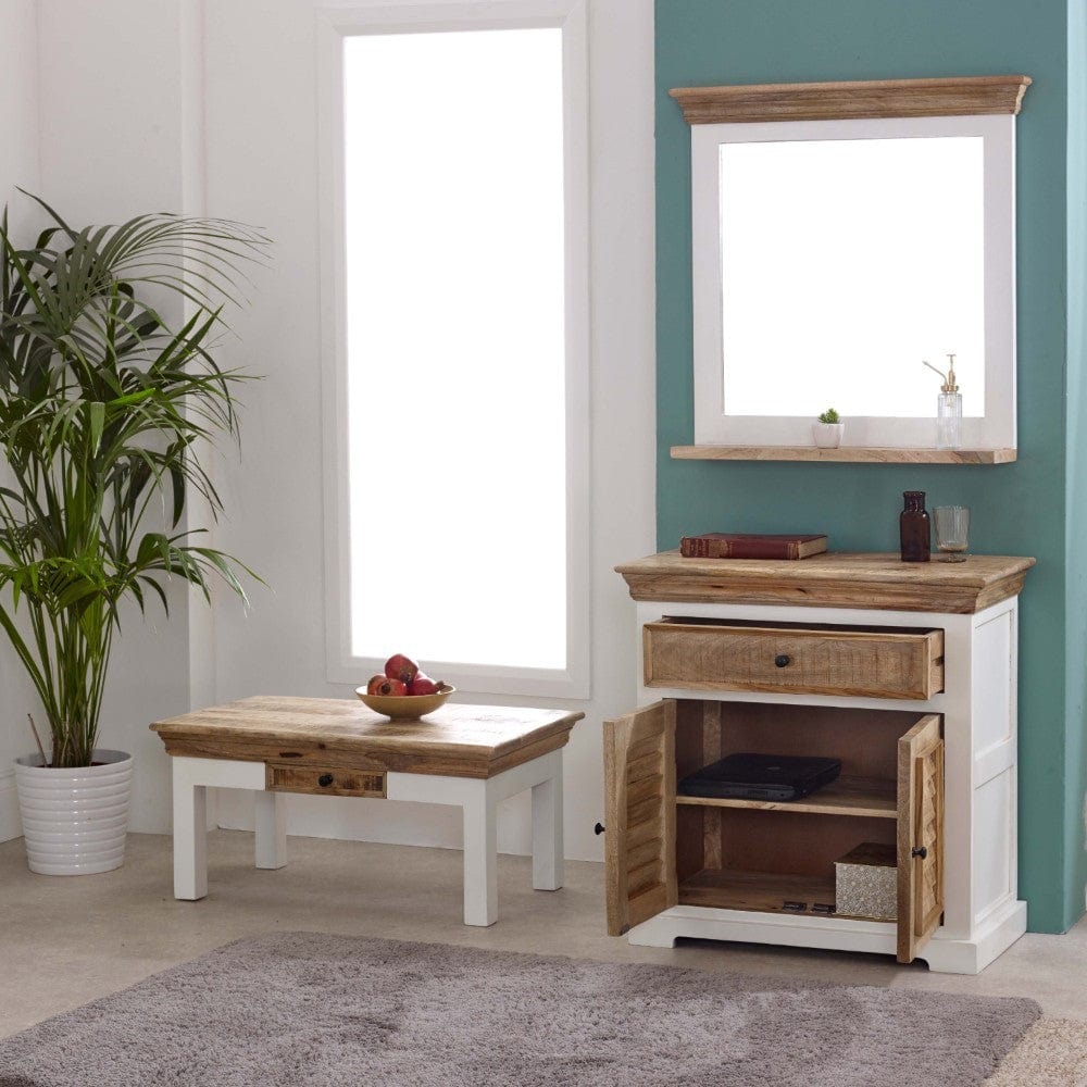 Doonbeg Wooden 1 Drawer & 2 Doors 80cm Sideboard