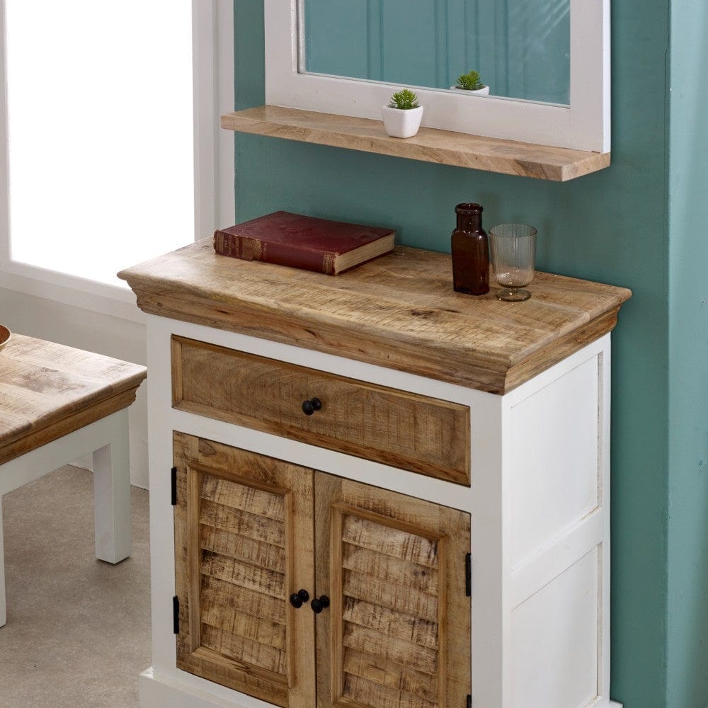 Doonbeg Wooden 1 Drawer & 2 Doors 80cm Sideboard