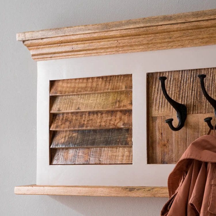 Doonbeg Wooden Wall Coat Hanger