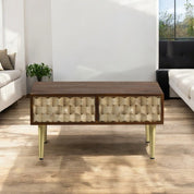 Ennis Wooden 2 Drawer Coffee Table