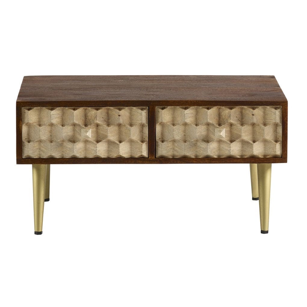 Ennis Wooden 2 Drawer Coffee Table