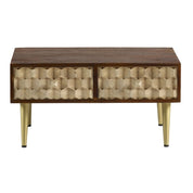 Ennis Wooden 2 Drawer Coffee Table