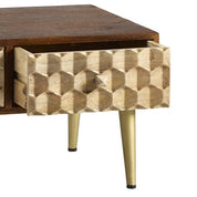 Ennis Wooden 2 Drawer Coffee Table