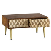 Ennis Wooden 2 Drawer Coffee Table