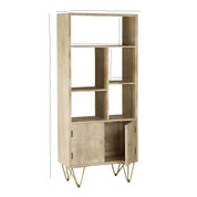 Galway Light Gold 2 Door Wooden Bookcase