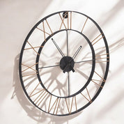 Harrogate Industrial 66cm Metal Skeleton Wall Clock