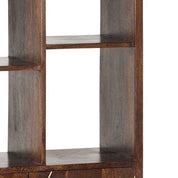 Limerick Dark Gold 2 Door Wooden Bookcase