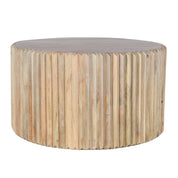 Prehen Light Wooden Round Coffee Table