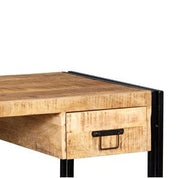 Sligo Industrial Wood & Metal 2 Drawer Desk